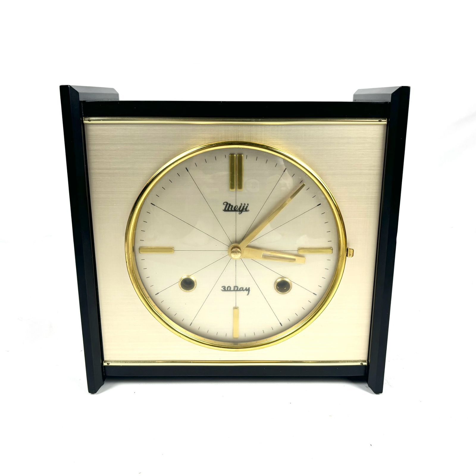 meiji 1月捲天府式置時計 レトロ ヴィンテージ アンティーク 昭和 明治