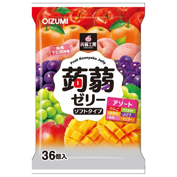 こんにゃくゼリー 蒟蒻ゼリー レモン味（カルシウム+クエン酸） アークス