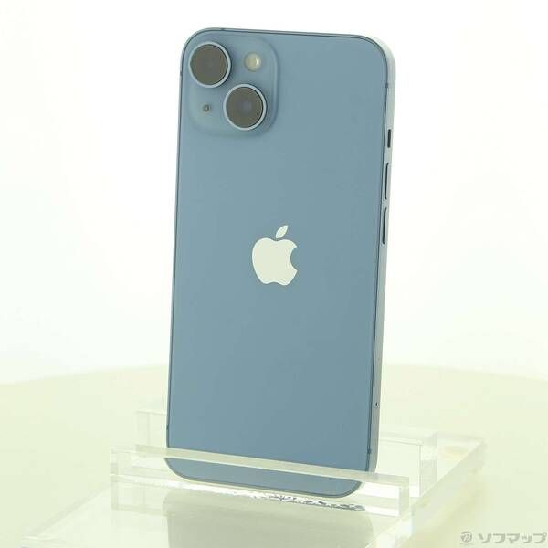 〔 品〕 iPhone14 128GB ブルー MPVJ3J A SIMフリー 295
