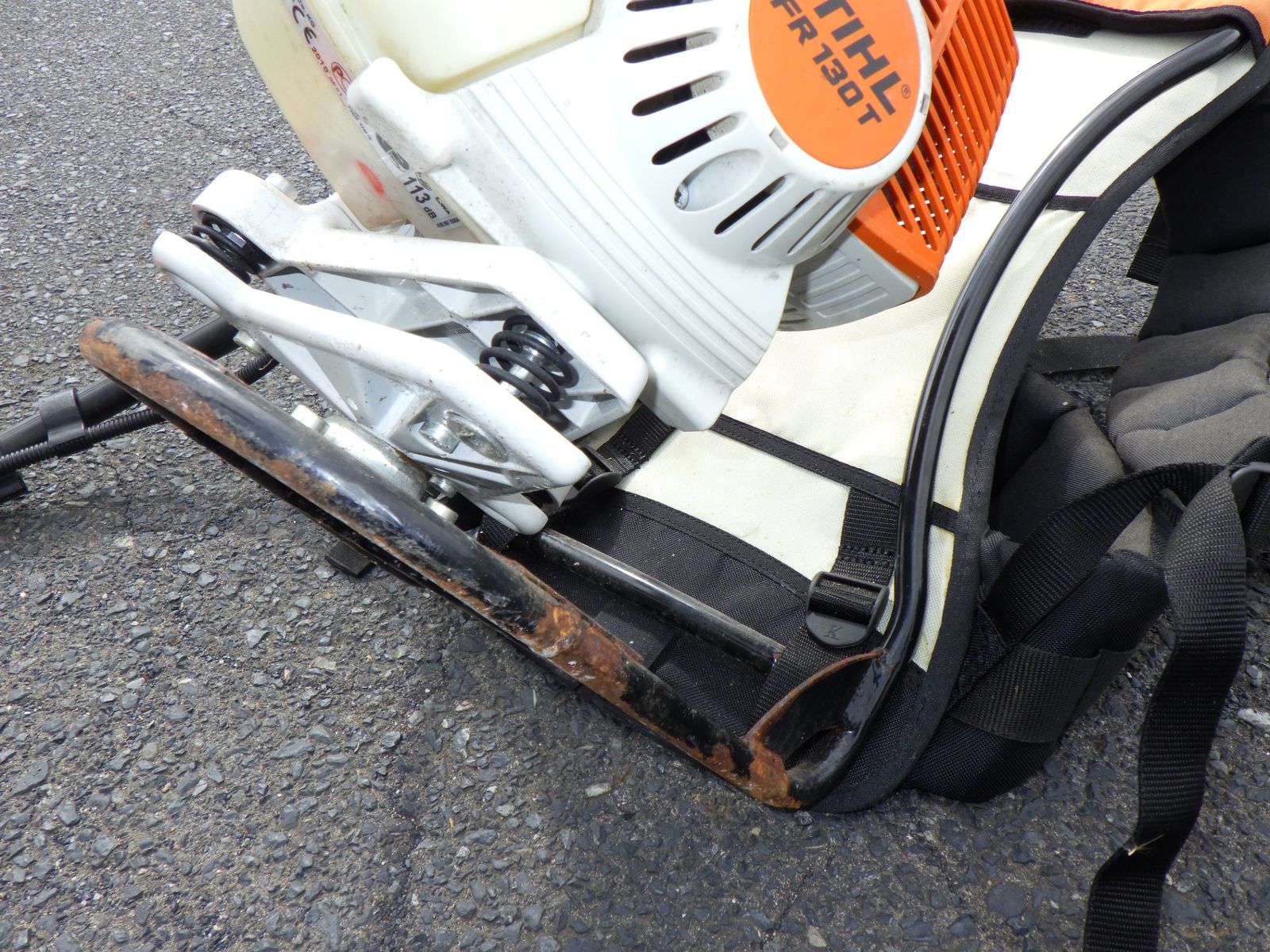 スチール 背負い式刈払機 FR130T 草刈機 STIHL 農業機械 動作確認済