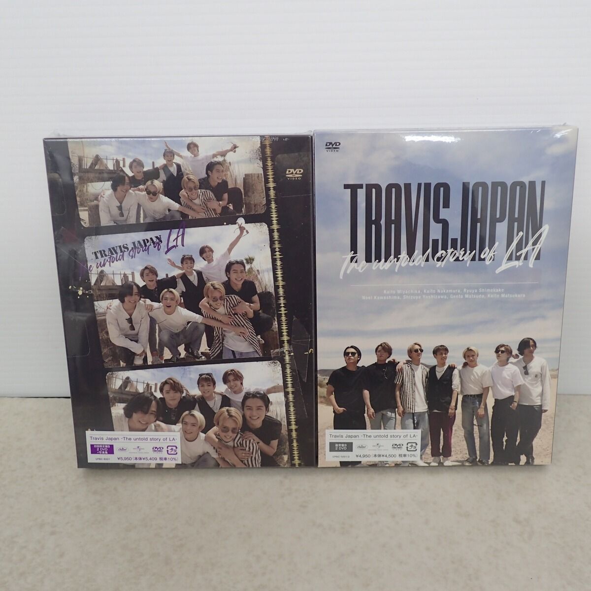 未開封 Travis Japan DVD The untold story of LA 初回限定盤B