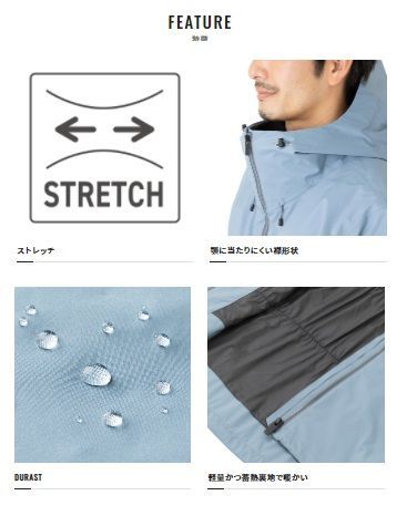 シマノ レインジャケット RA-04JU ブルーグレー L USTAUSTRALIA_COM_AU