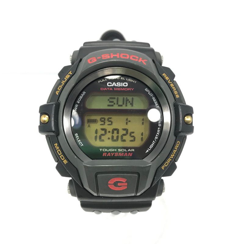 ジャンク品 G-SHOCK ジーショック RAYSMAN DW-9300J-9 レイズマン デジタル タフソーラー 腕時計 アクセサリー 196-250628-rt-10-tag