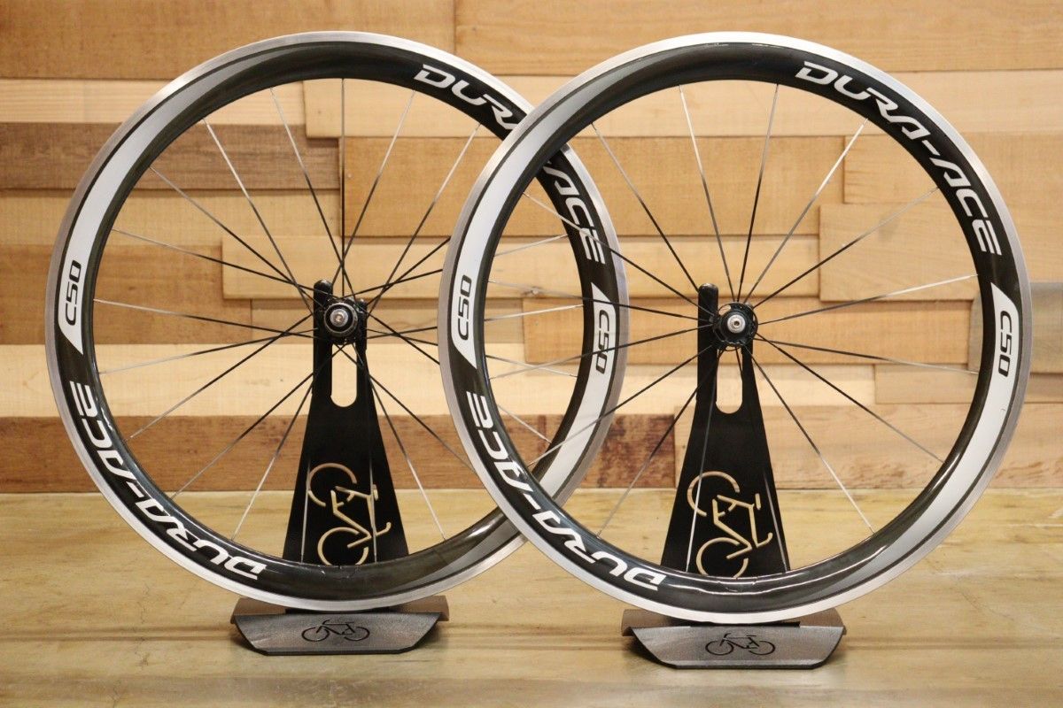 シマノ SHIMANO デュラエース DURA-ACE WH-9000 C50 アルミ カーボン クリンチャー ホイールセット シマノ11/12S  【立川店】 - メルカリ