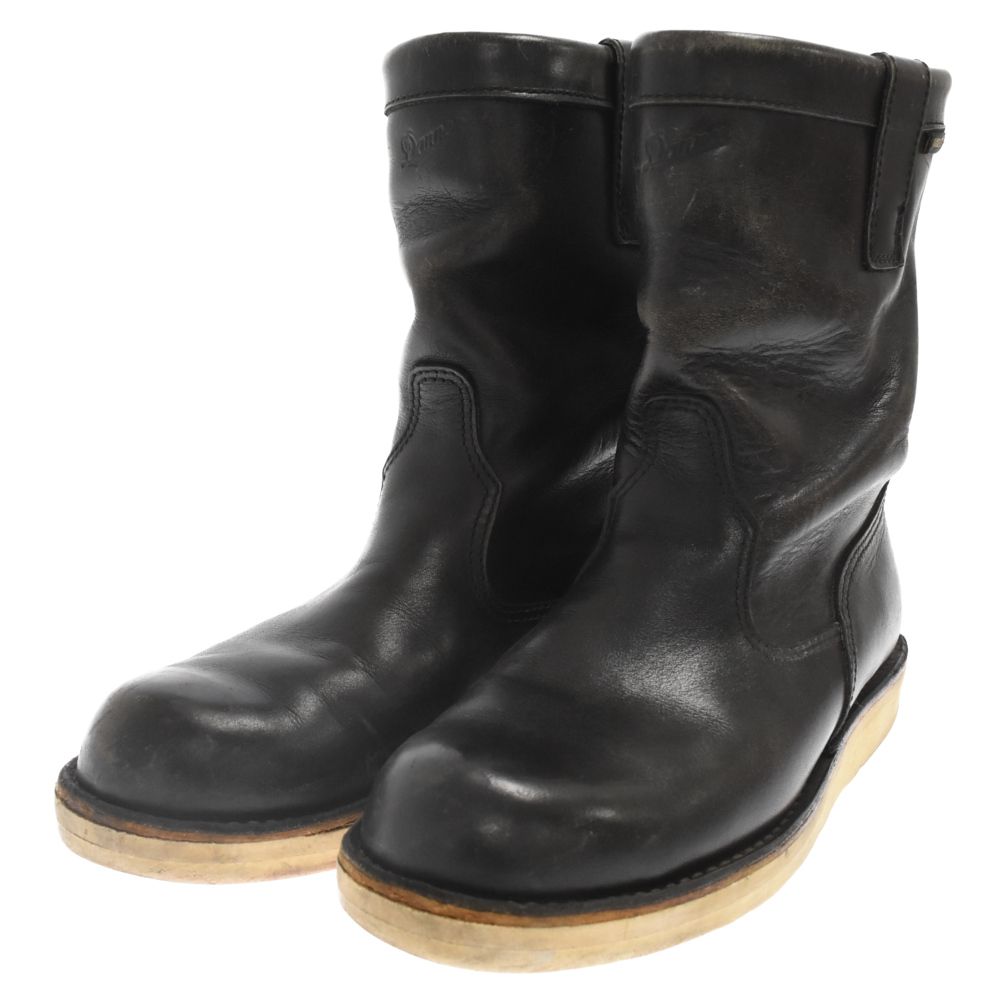 美品⭐︎Danner ブラック ワークブーツ GORE-TEX 防水レザー