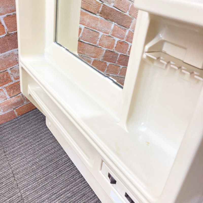 品 傷有 1面鏡 洗面化粧台用ミラーキャビネット 化粧鏡 幅60cm 600mm 手洗台 洗面台 19H HRDEVELOPMENT_JP