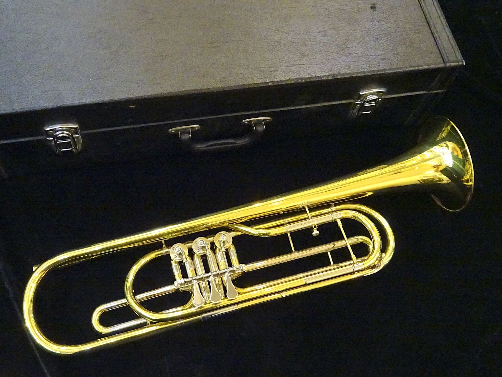 trumpet ホビー・楽器・アート Behning & Sons ロータリーバストランペット