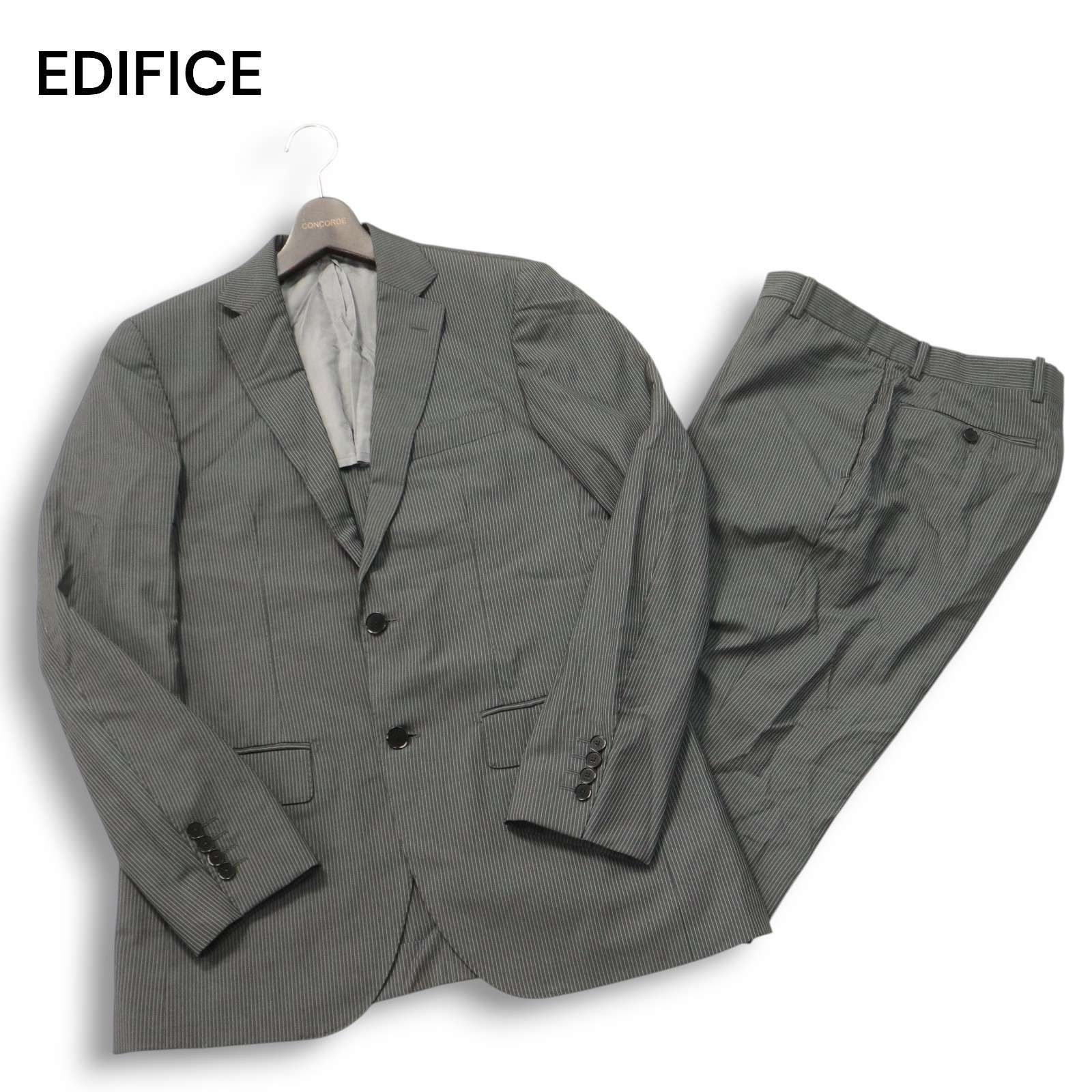 ÉDIFICE セットアップ スーツ 春夏向け EDIFICE｜夏を乗りこなす！新作 