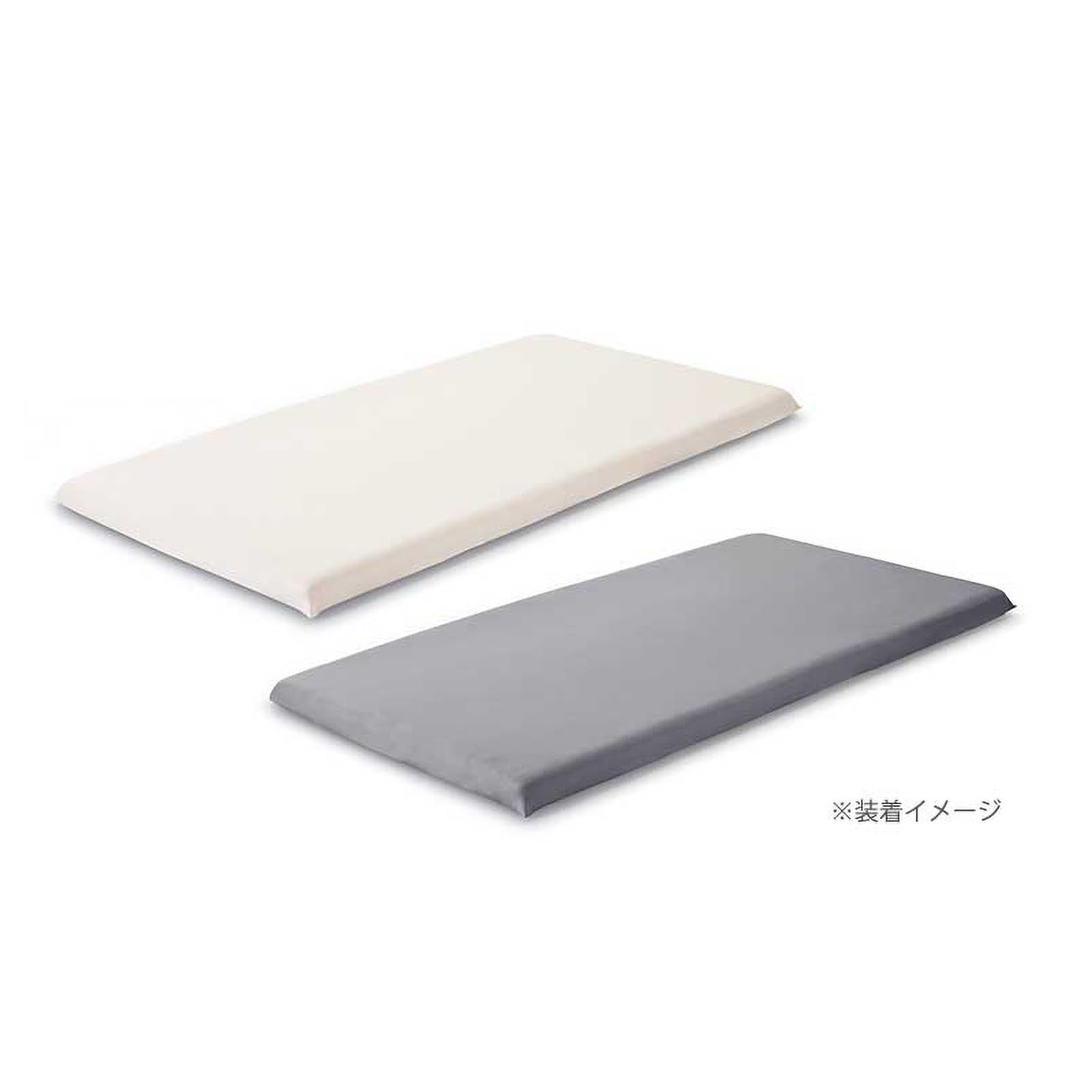 テンピュール Tempur 敷き布団カバー シーツ グレー シングル 厚み3-9cmに対応 スムースマットレスカバー フトン用 トッパー用 綿 73013958