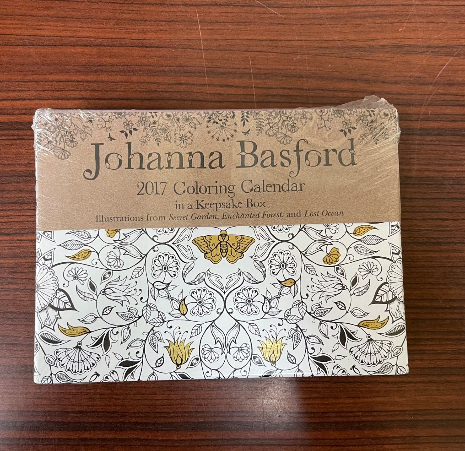 Johanna Basford ジョハンナ・バスフォード カレンダー 塗り絵