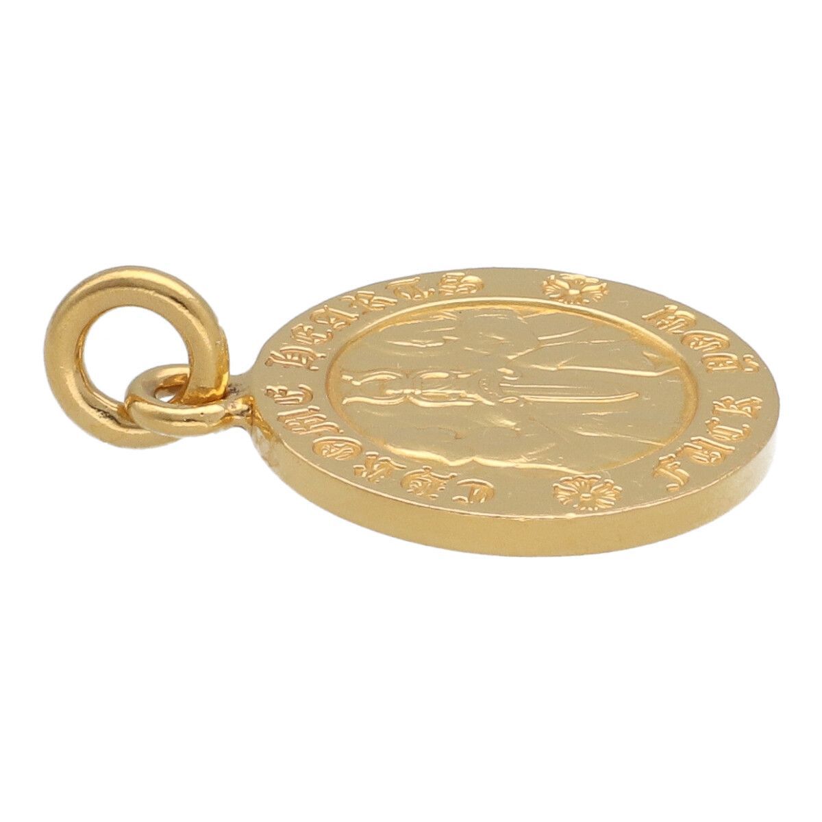 中古】 CHROME HEARTS クロムハーツ エンジェルメダルチャーム V1 22K