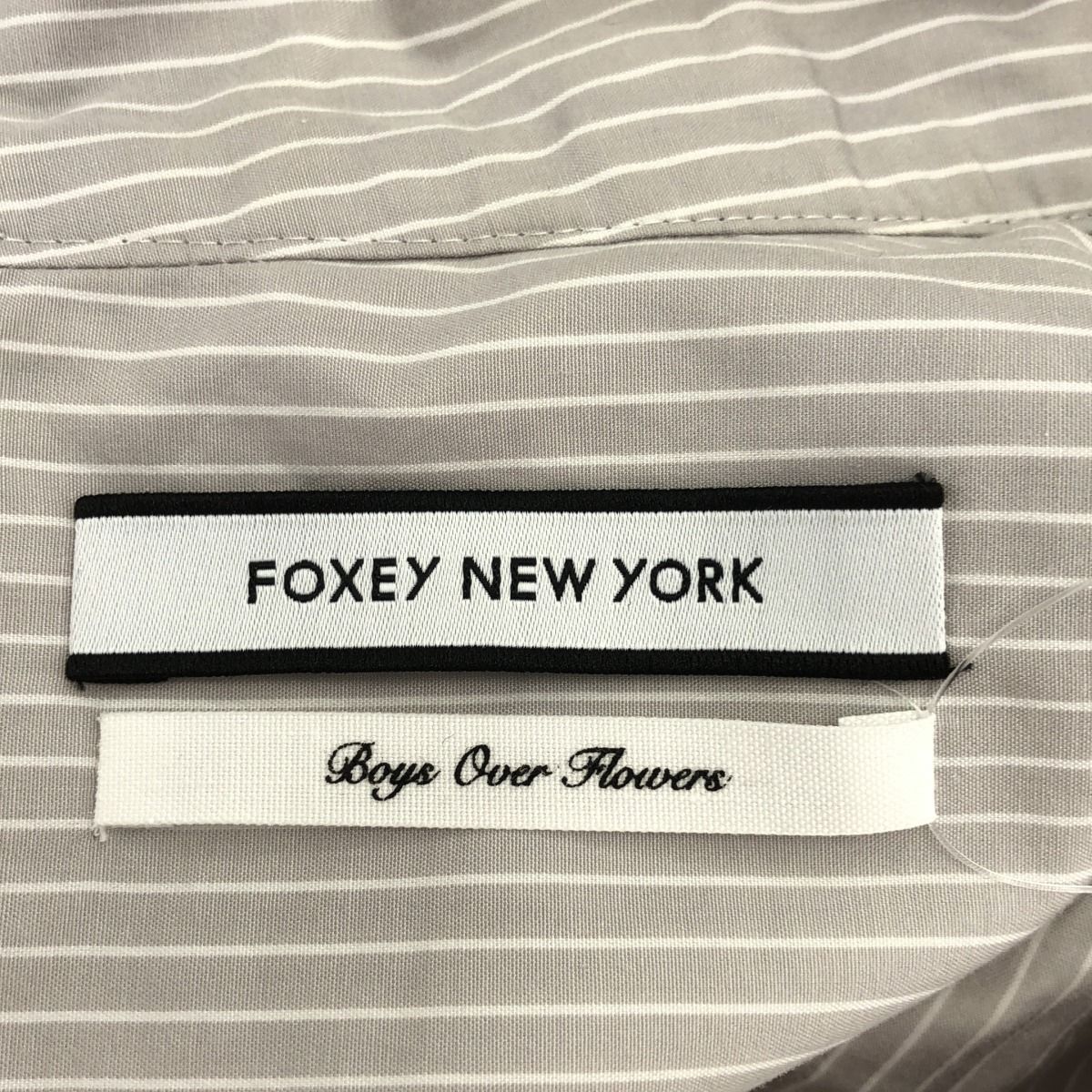 FOXEY NEWYORK フォクシー ニューヨーク BLOUSE ELITE SHIRT