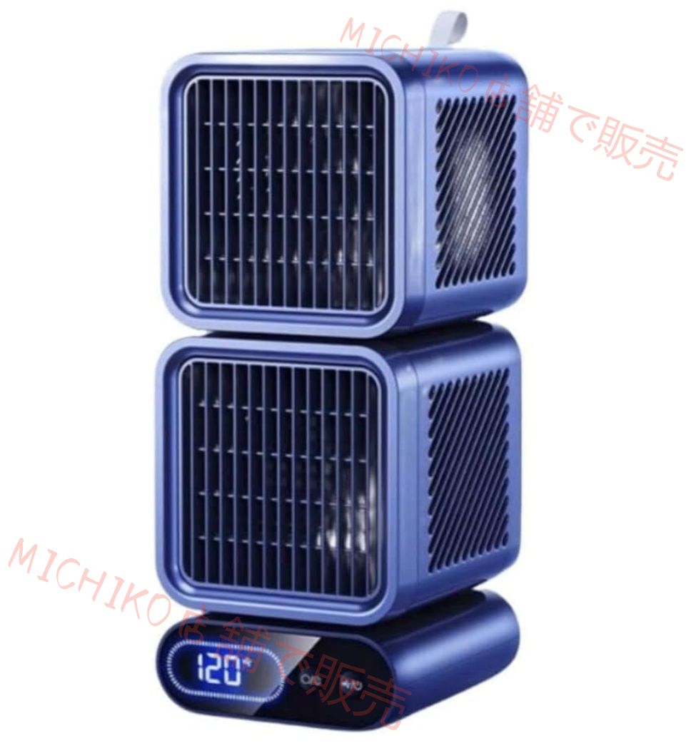 アップグレード版 卓上扇風機 静音 充電式 扇風機 自動首振り dcモーター 6段階風量 二層ファン LED表示画面 急速冷風 提手付き Type-C充電 卓上 コンセント サーキュレーター デスク リビング キッチン アウトドア