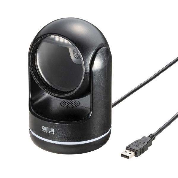 7営業日以内発送 サンワサプライ BCR-2D11BK 2次元バーコードリーダー 定置式 BCR2D11BK 沖縄離島販売不可