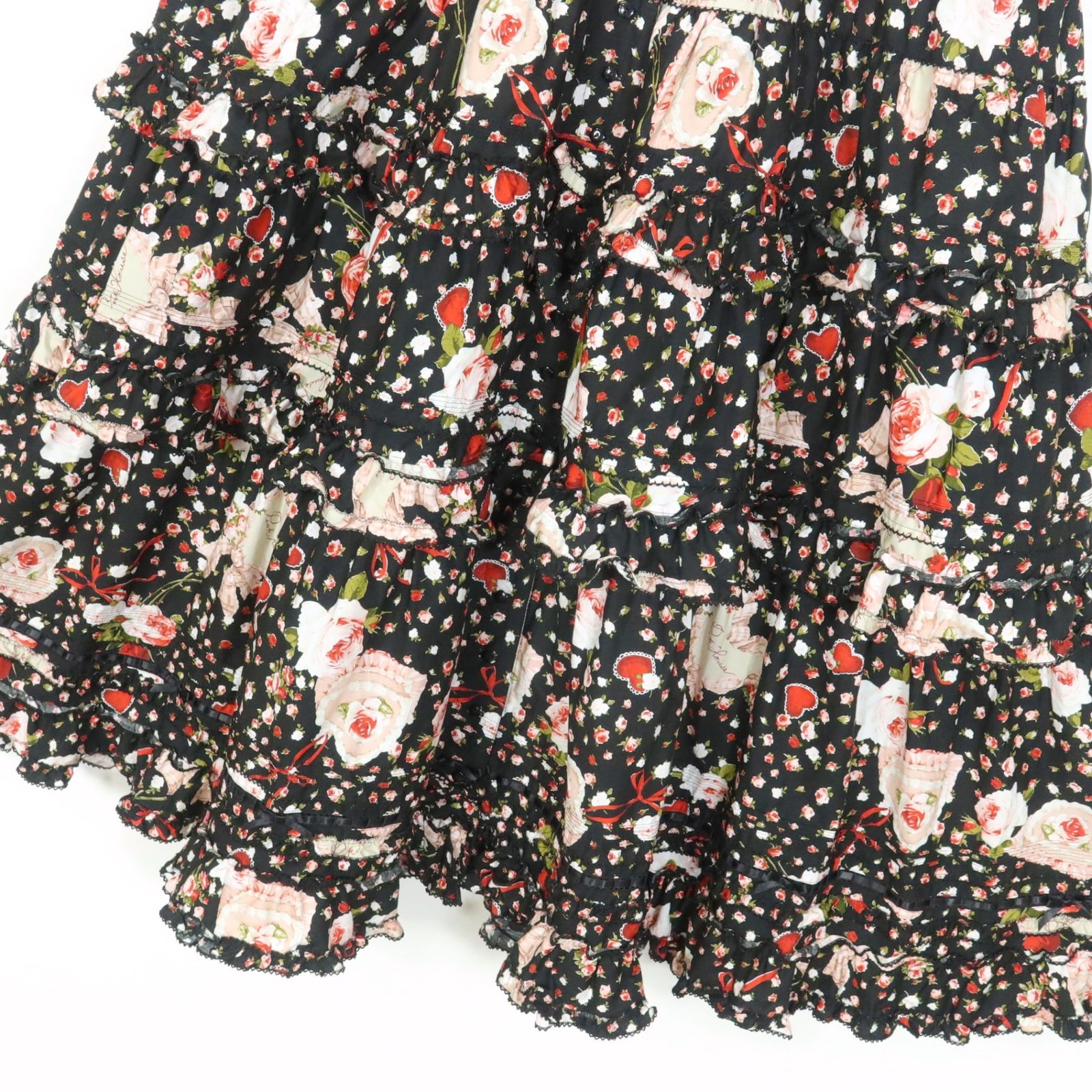 極美品】ピンクハウス☆2023早春カタログ掲載！ オーナメントローズpt  