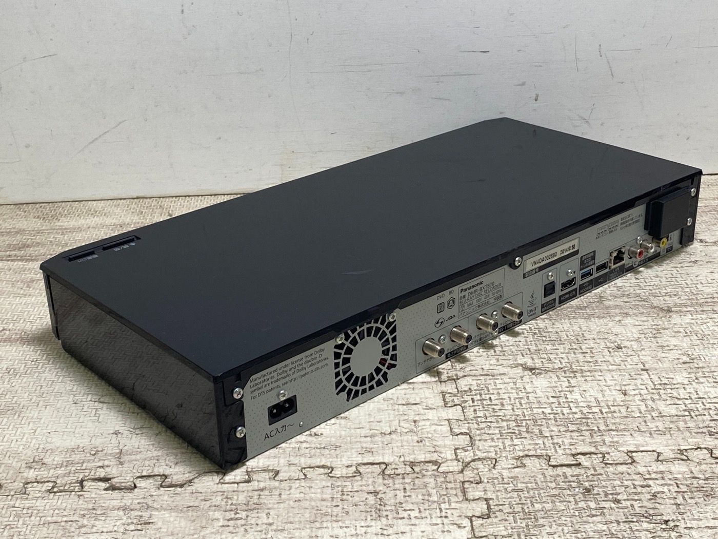 Panasonic DMR-BXT870 3TB　7チャンネル同時録画OK Panasonic DMR-BXT870 3TB 7チャンネル同時録画12-21 - メルカリ