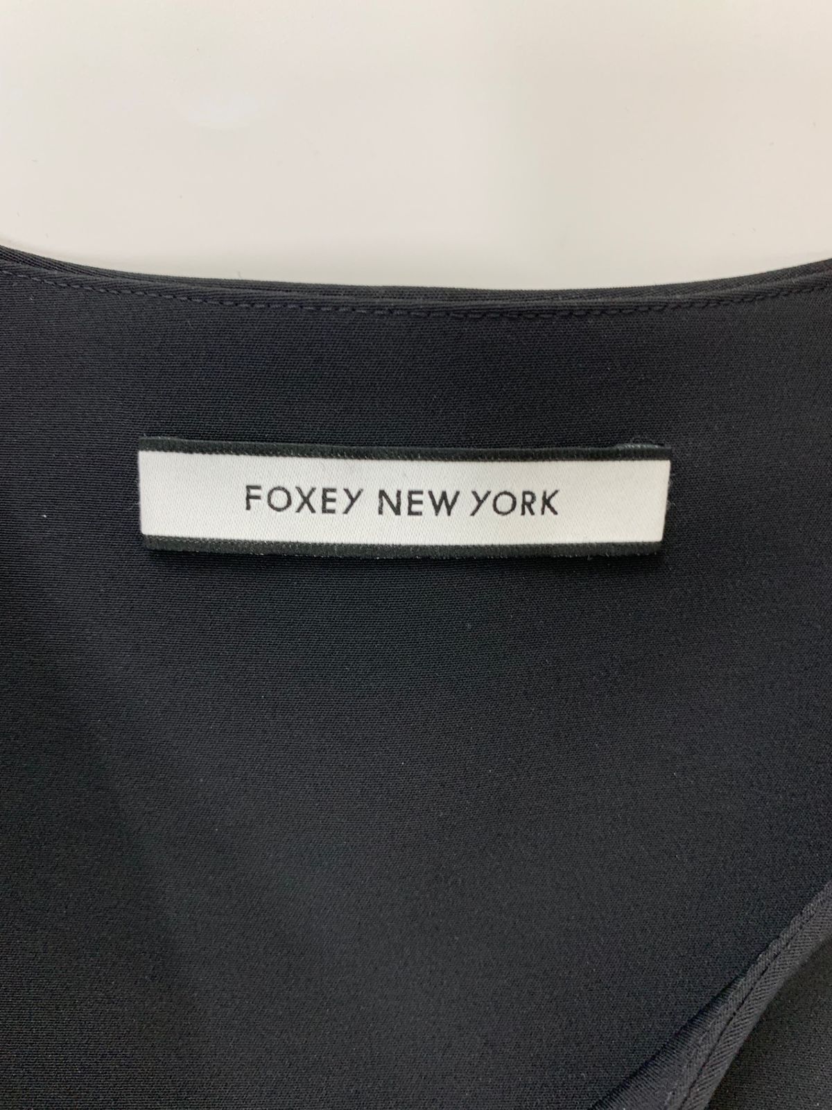 フォクシー FOXEY マットストレッチグログランコート スプリングコート