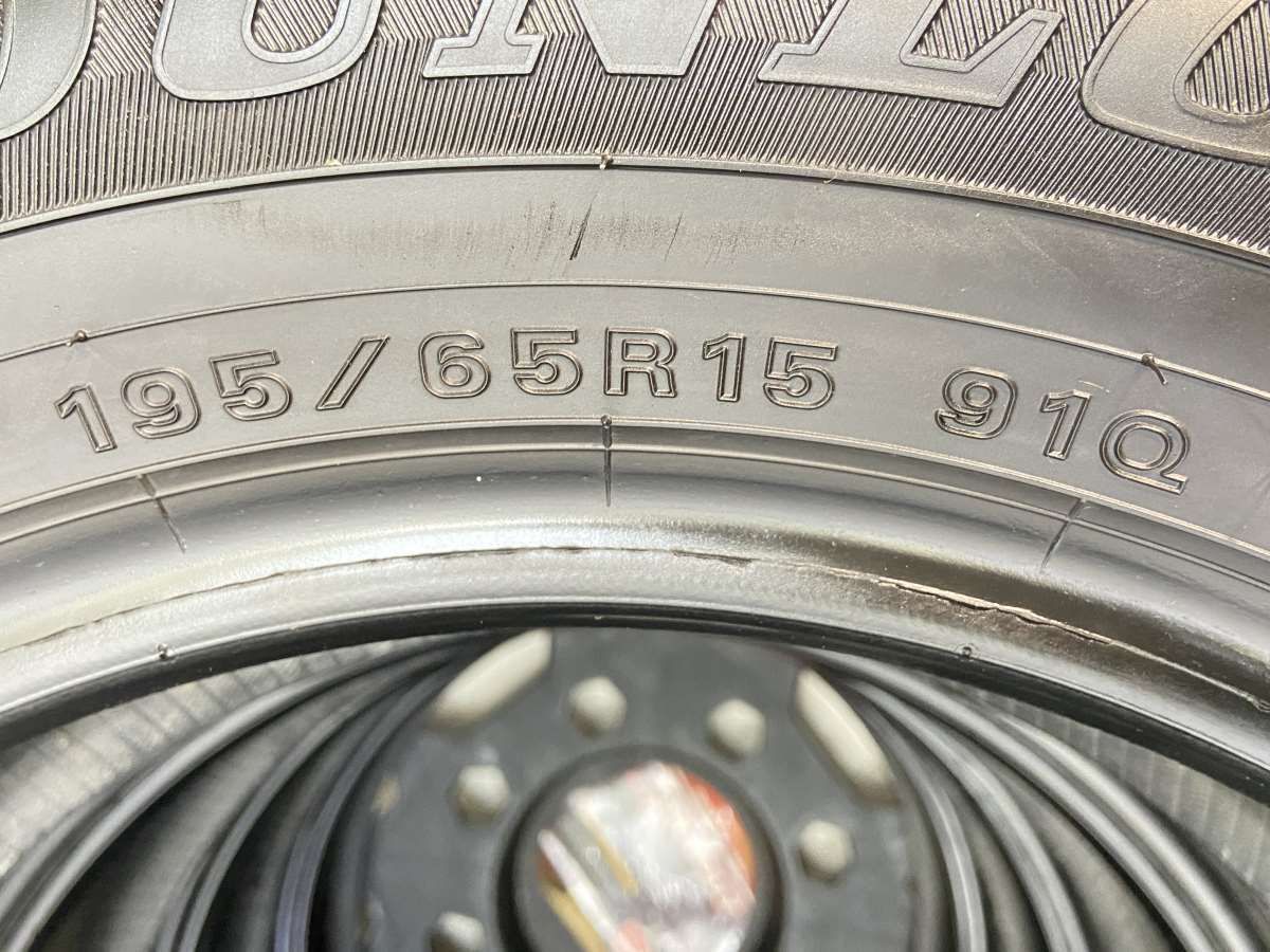 195/65R15 nダンロップ ウィンターマックス WM02 n中古タイヤ  