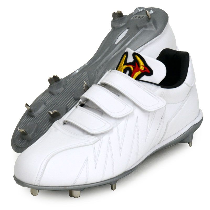 ワールドペガサス Worldpegasus 樹脂底スパイク スムース 3本ベルト式