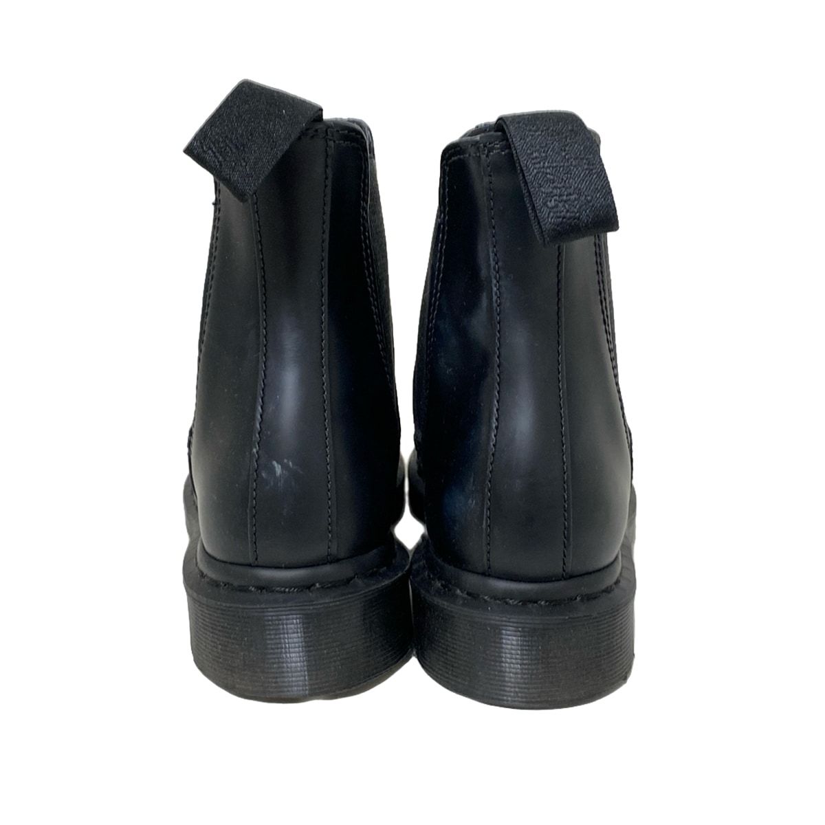 Dr.Martens ドクターマーチン ショートブーツ UK6 レディース - 黒 サイドゴア レザー KIN-KAAI_COM