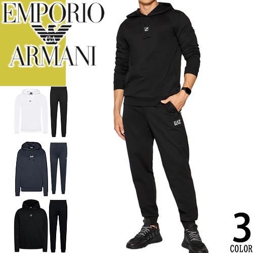 エンポリオ アルマーニ EMPORIO ARMANI EA7 セットアップ スウェット ...