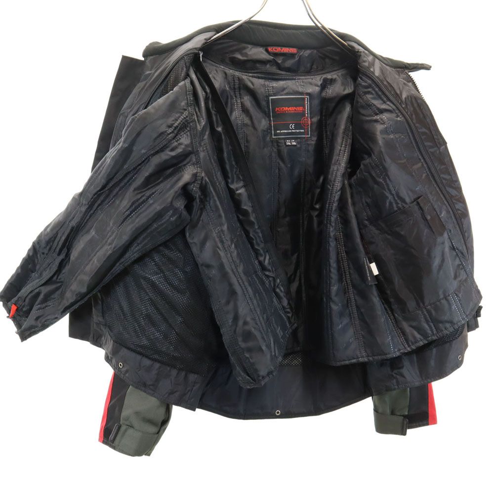 コミネ バイク ジャケット 3XL ブラック系 KOMINE ビックサイズ メンズ