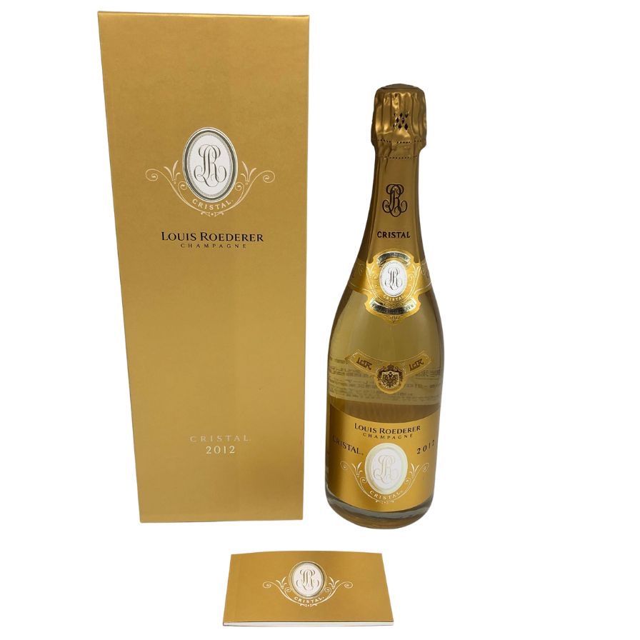 値下げルイロデレールクリスタル2012 750ml 箱なし クリスタル ルイ・ロデレール 2012年 フランス シャンパーニュ