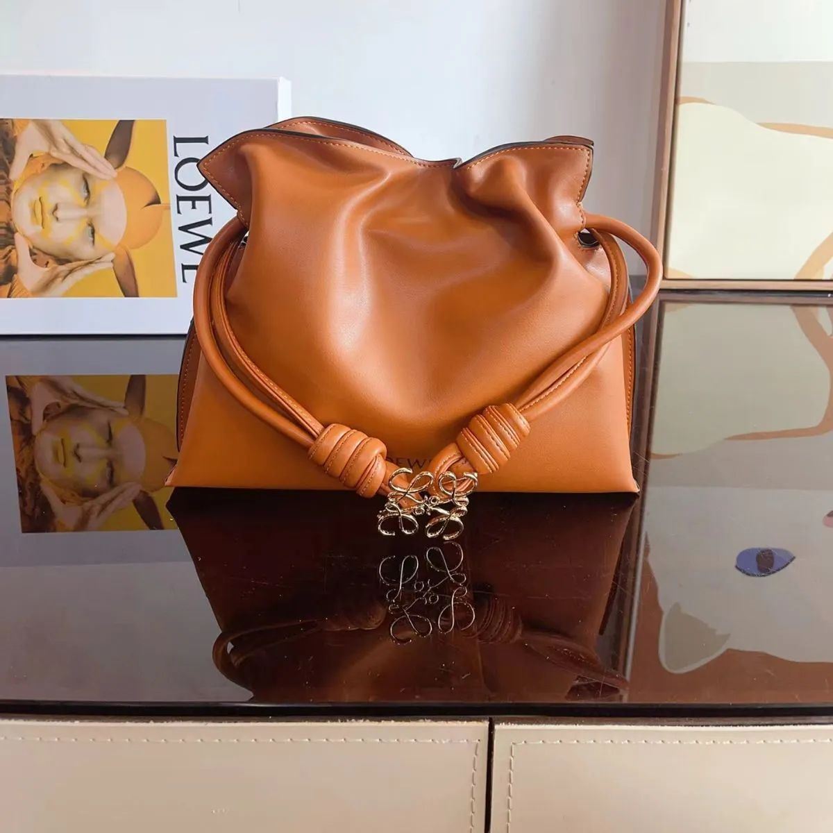 LOEWE フラメンコクラッチバッグ ショルダーバッグ 美品