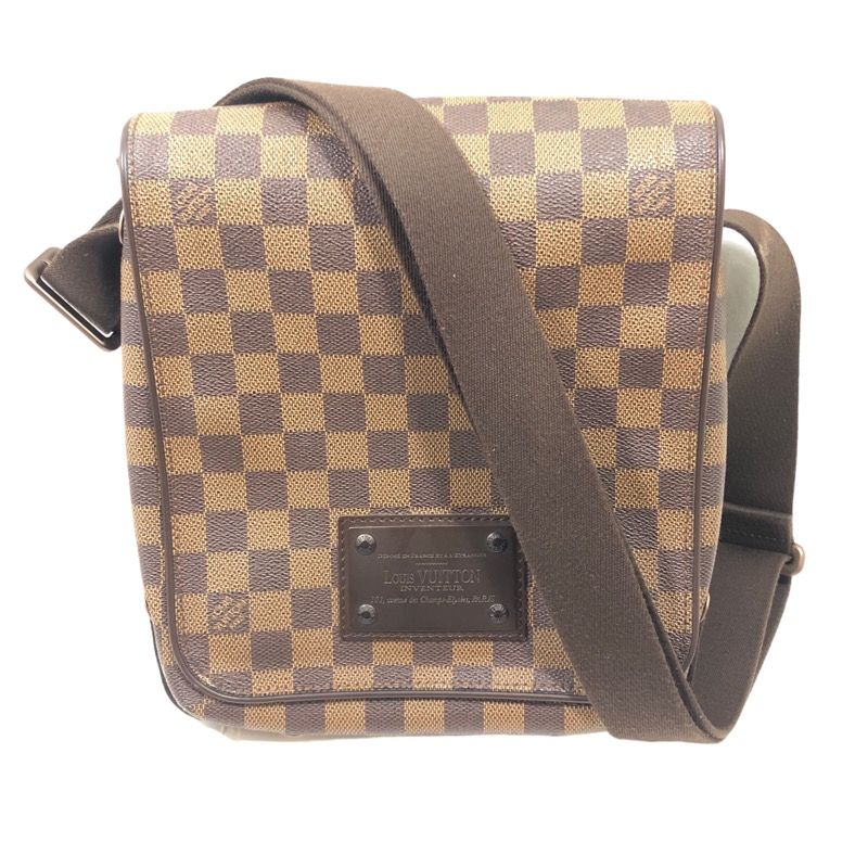 ルイ・ヴィトン LOUIS VUITTON ブルックリンPM N51210 ダミエ・エベヌ