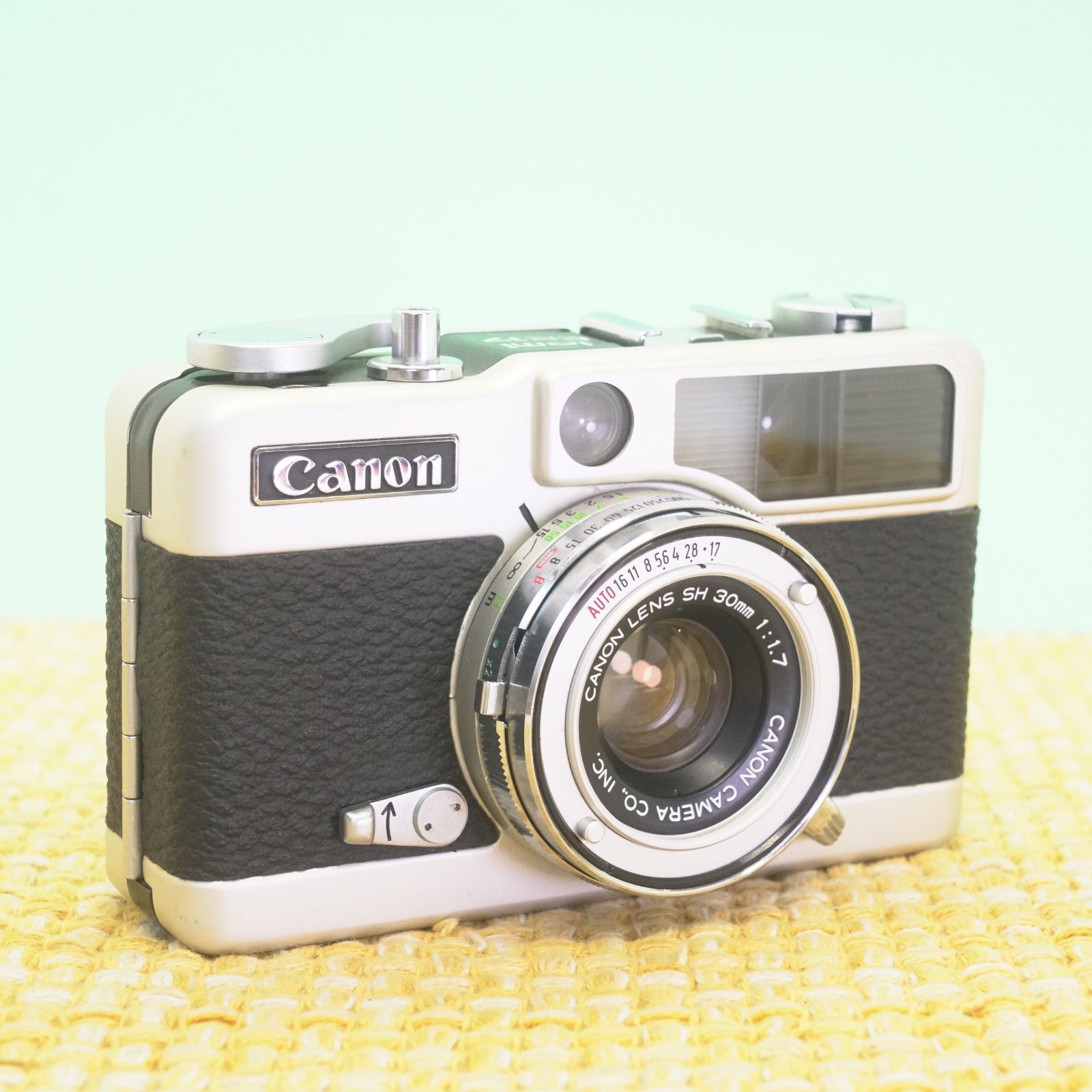 フィルムカメラ美品 ⭐︎ Canon demi EE17 コンパクト フィルムカメラ 完動品