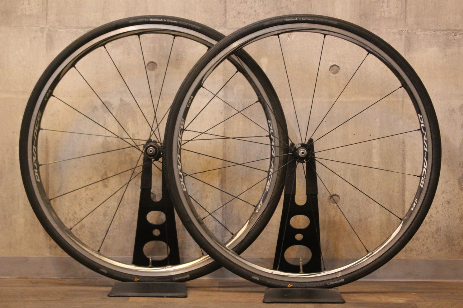 シマノ SHIMANO デュラエース DURA-ACE WH-9000-C24-CL アルミ/カーボン クリンチャー ホイールセット シマノ 11/12S ナローリム 15C【名古屋店】