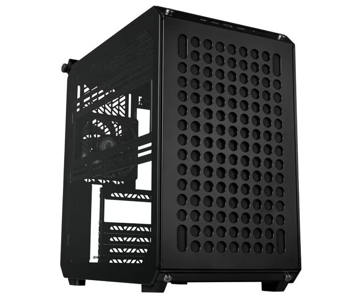 クーラーマスター Cooler Master Qube 500 Flatpack Black 全面モジュールパネル方式採用 ミドルタワー E-ATX対応 PCケース ブラック Q500-KGNN-PSE
