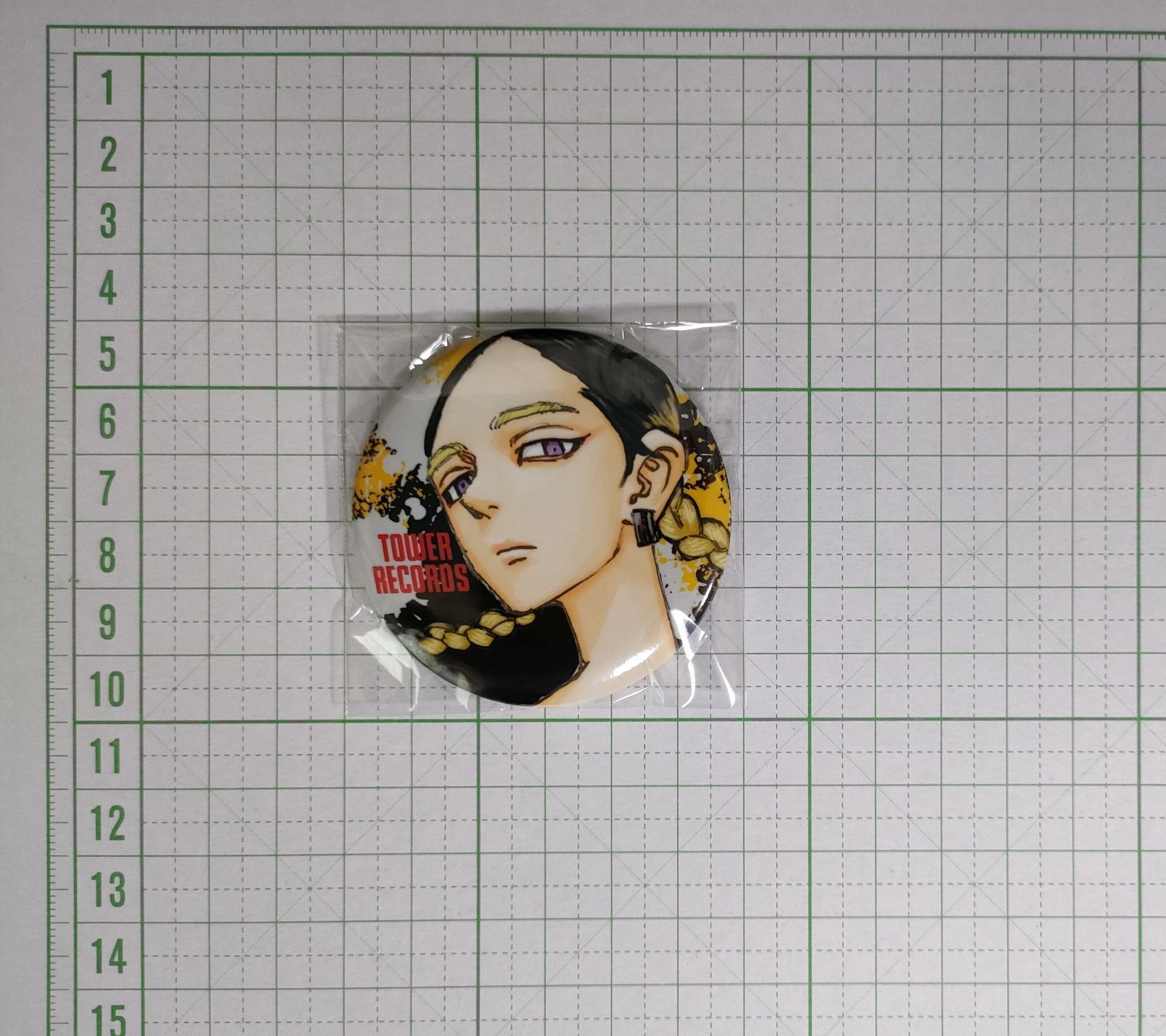 東京リベンジャーズ タワーレコード 原画展 缶バッジ 灰谷蘭