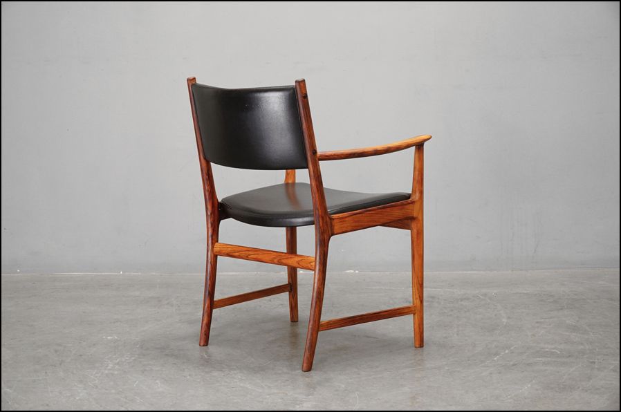 北欧ヴィンテージ】ローズウッドアームチェア デンマーク製 Kai