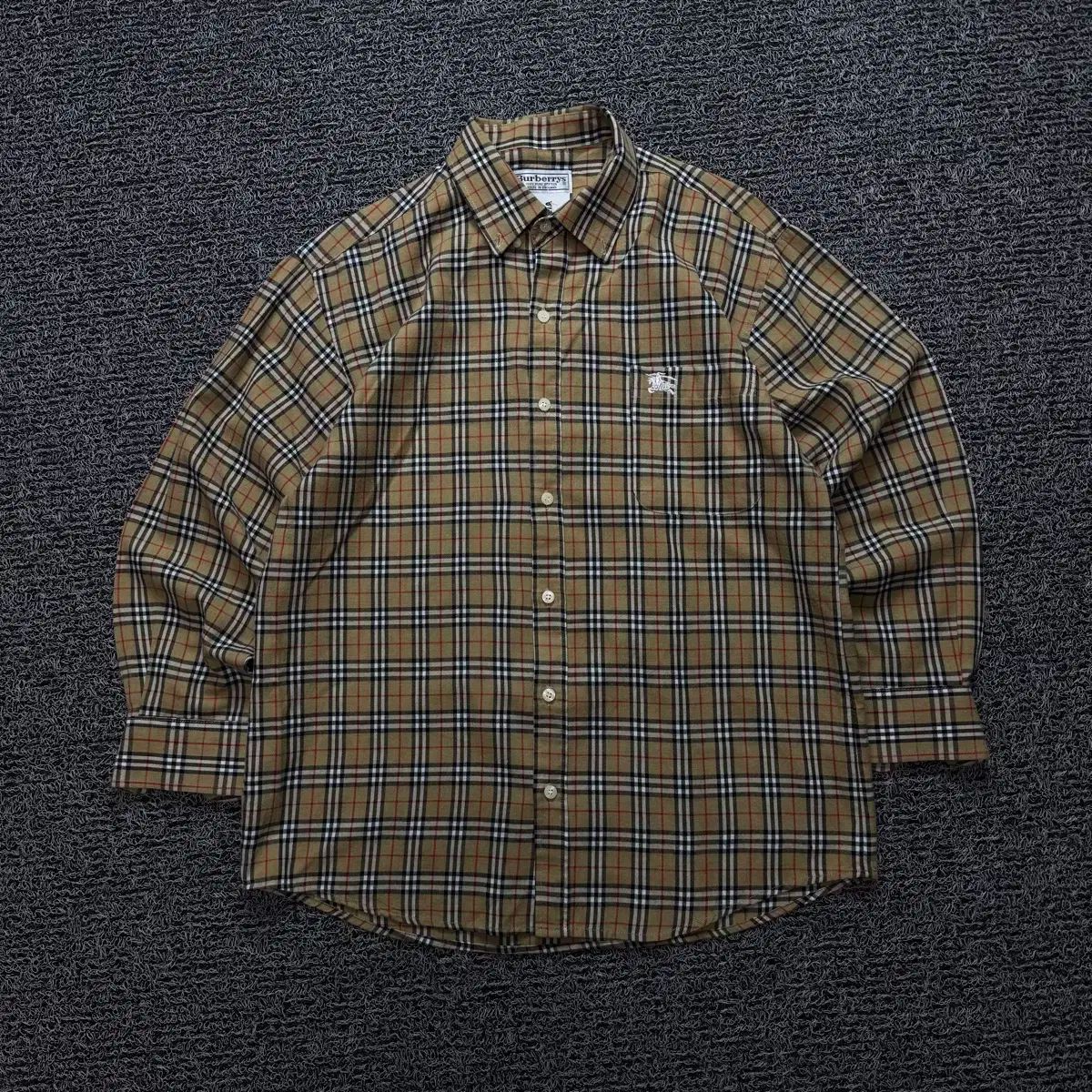 バーバリー　ノバチェック ウール カシミヤ混　シャツ Burberry ノバチェックシャツ バーバリー