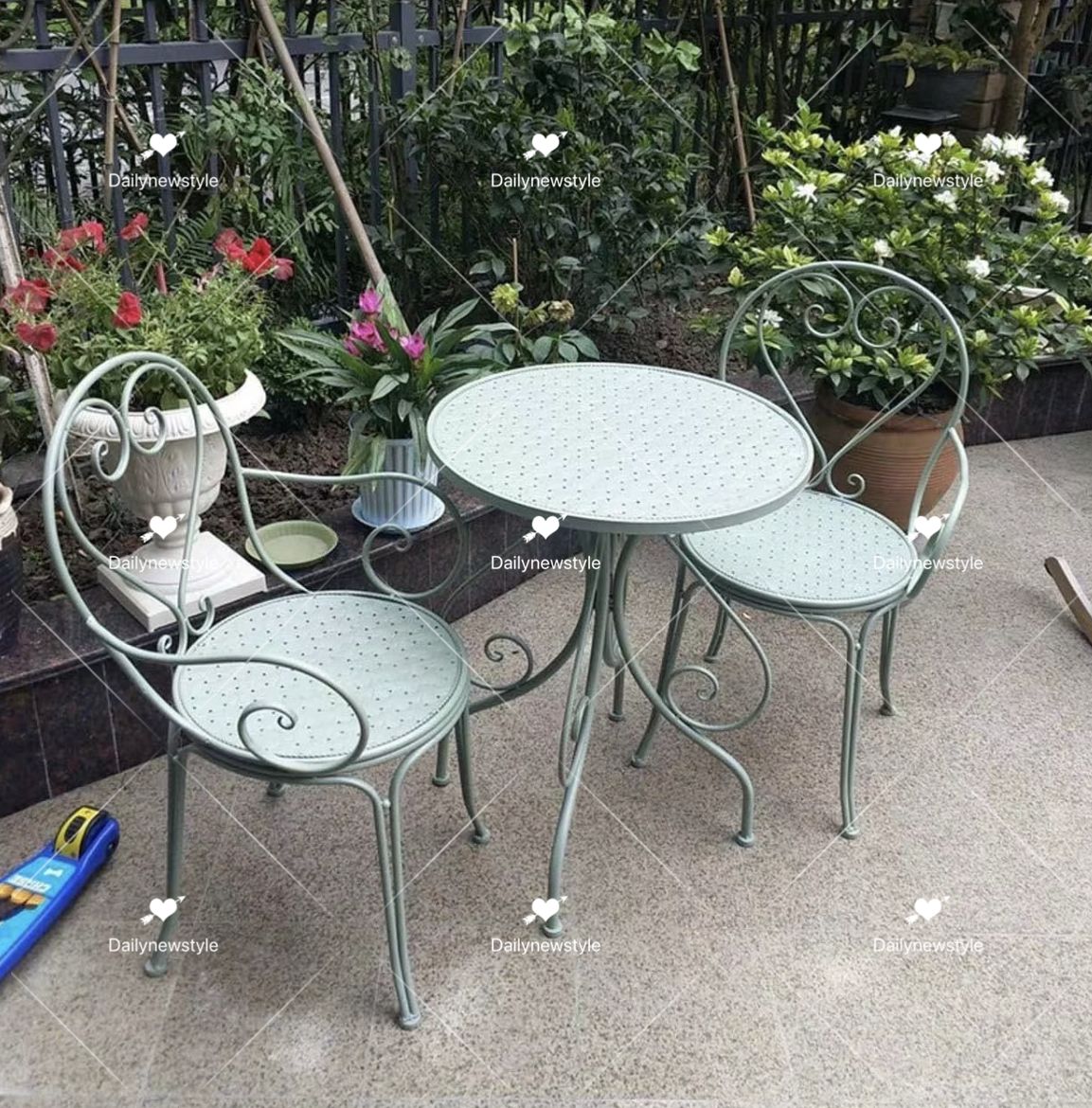 ガーデンファニチャーガーデンテーブルチェア3点セットコーヒー