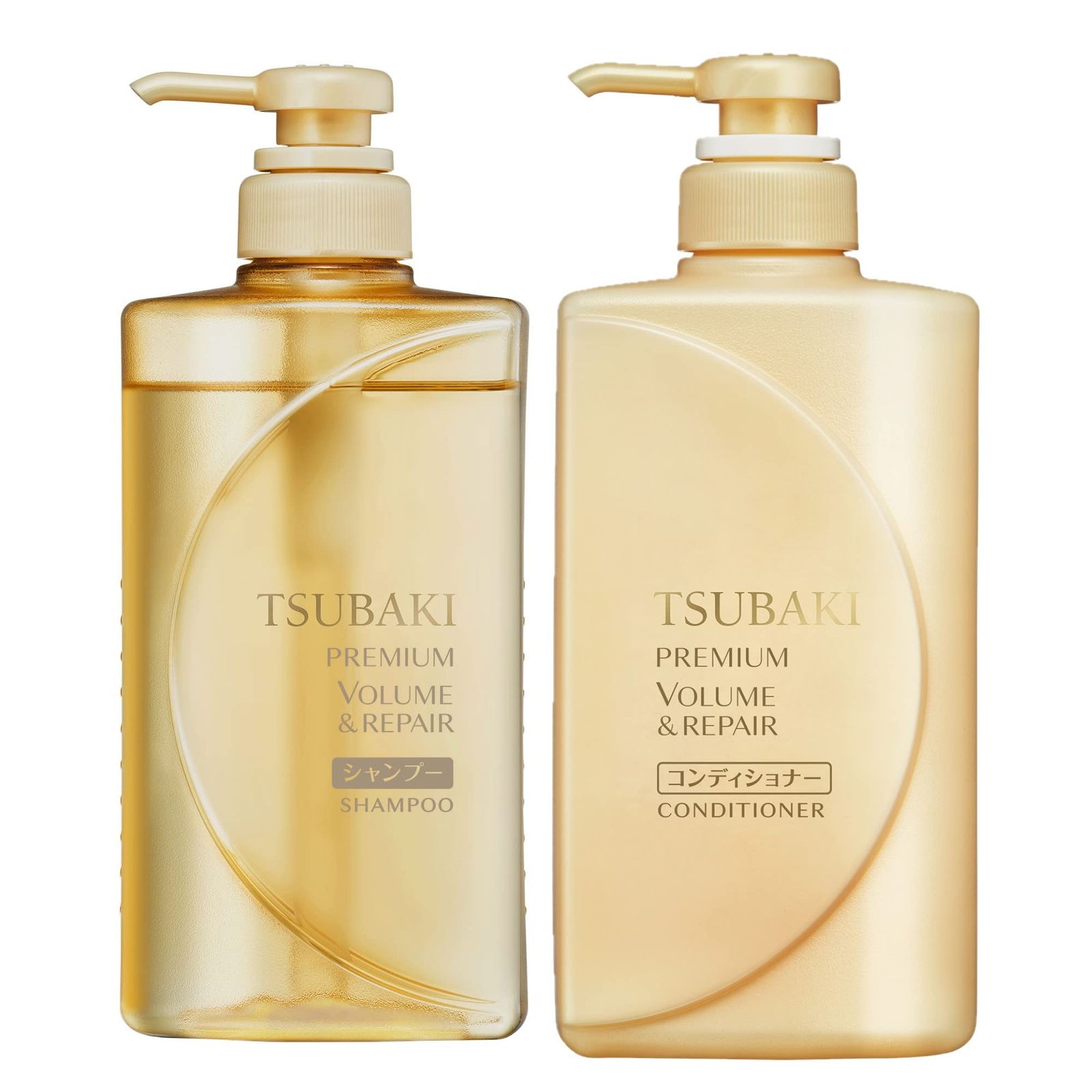 【まとめ買い】TSUBAKI(ツバキ) プレミアムリペア ダメージ 補修 シャンプー コンディショナー ボトル セット 490ml×2個 