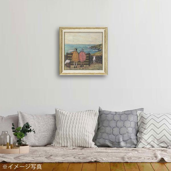 サムトフト「みんなでピクニック」金色フレーム サムトフト「みんなでピクニック」金色フレーム 絵画