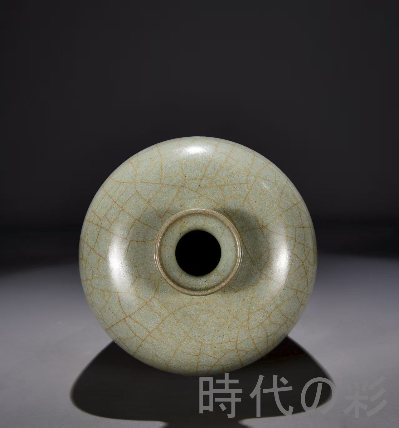 中国古美術 宋・官窯 梅瓶 壺 花瓶 古陶磁 骨董品 唐物 時代物 美術品
