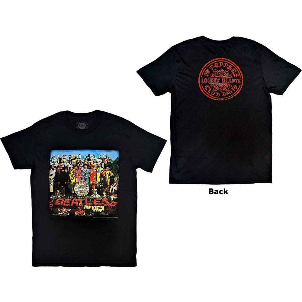【公式新品】THE BEATLES - VINTAGE SGT PEPPER (Back Print) ザビートルズTシャツ