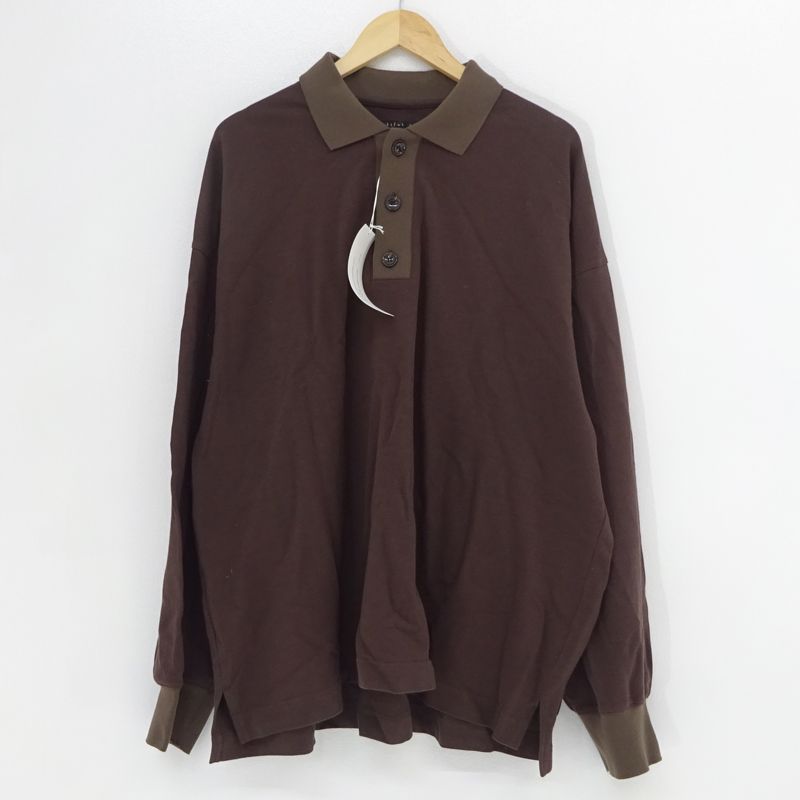 my beautiful landlet ブラウンオーバーサイズシャツ my beautiful landlet シャツ 「my landlet」COTTON TWEED RAGLAN