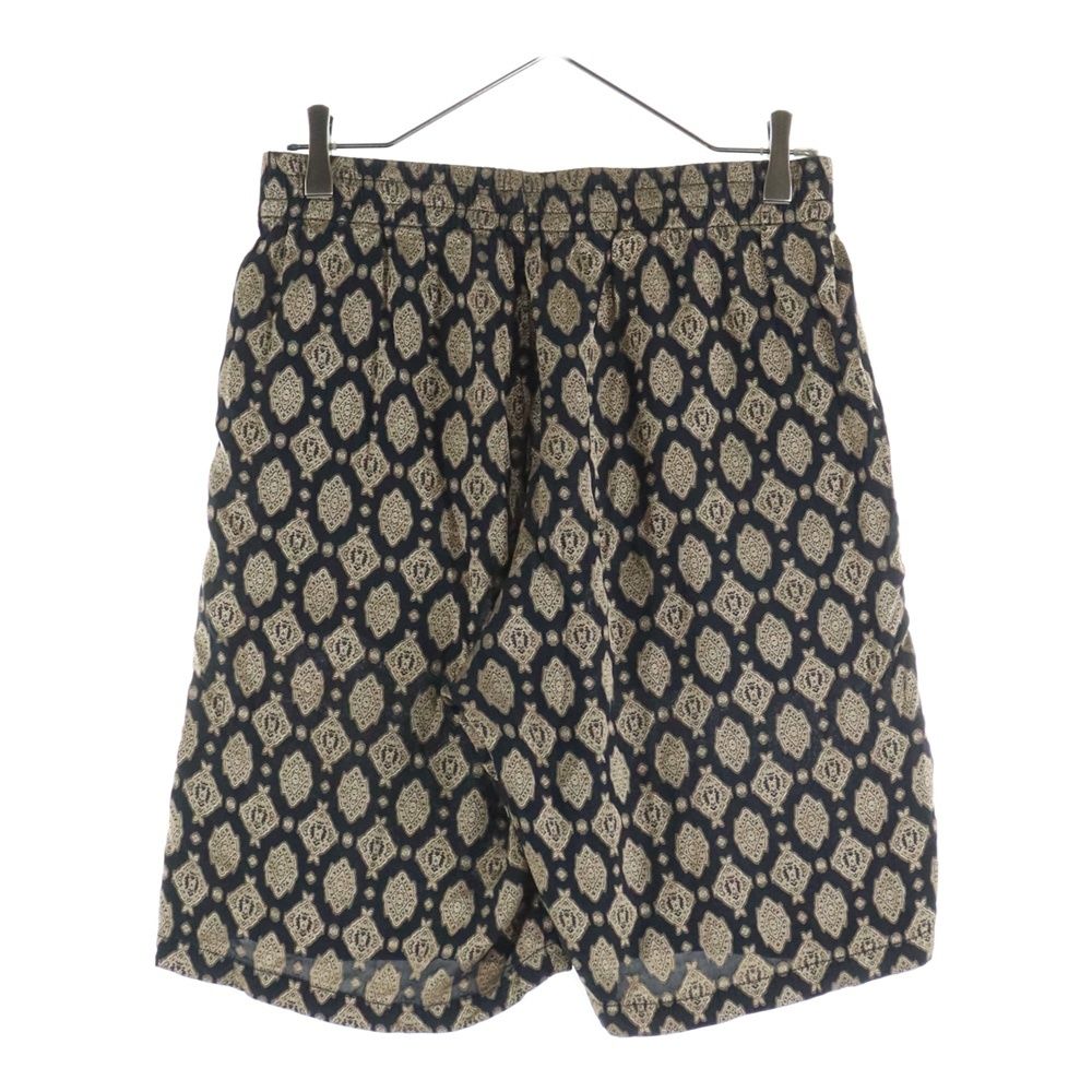 Needles ニードルス Basketball Short 総柄 バスケットボール ショーツ ハーフパンツ ブラック ベージュ GK 099