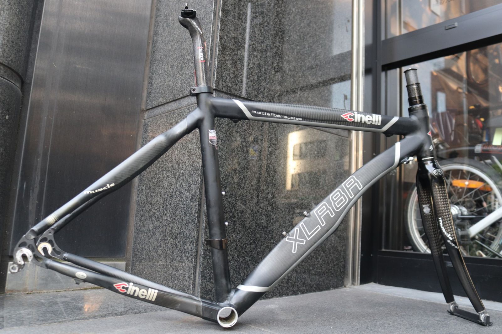 ジャンク】 チネリ CINELLI エクセラレーター XLR8R 2005モデル Sサイズ カーボン ロードバイク フレームセット 【東京南麻布店】  - メルカリ