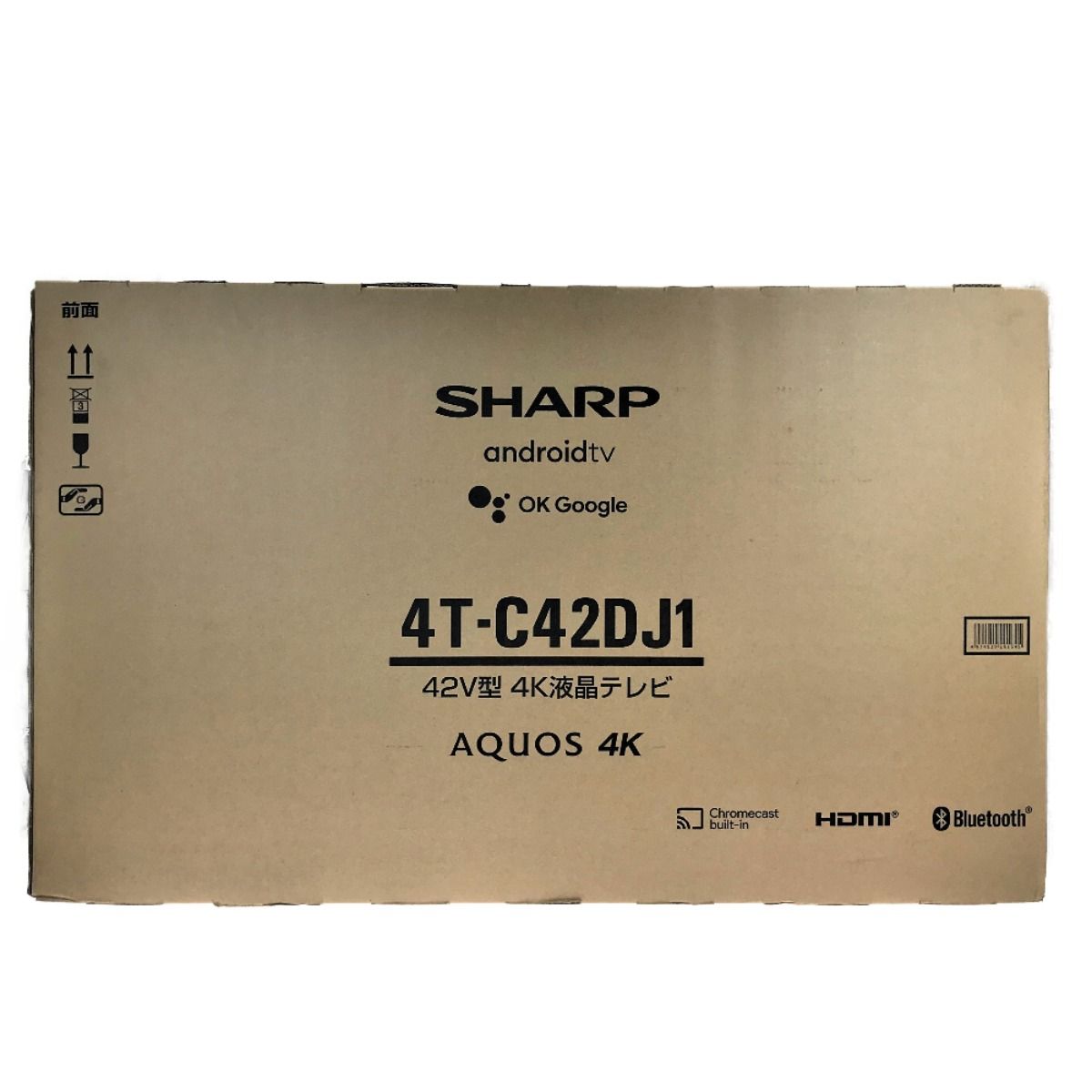 SHARP シャープ 42V型 4k液晶テレビ AQUOS 4T-C42DJ1 - メルカリ SHARP シャープ 42V型 4k液晶テレビ AQUOS 4T-C42DJ1 - メルカリ