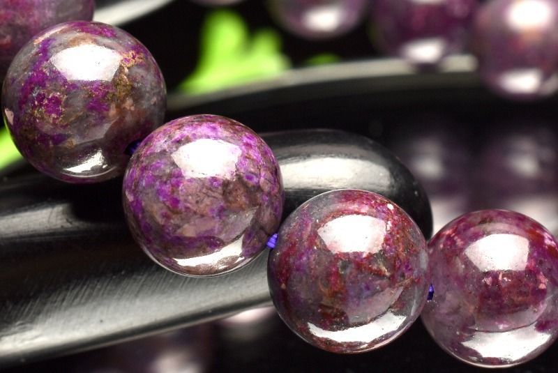 １点物 厳選入荷 高品質 スギライト 杉石 10mm ブレスレット パワーストーン 天然石 _MA9170