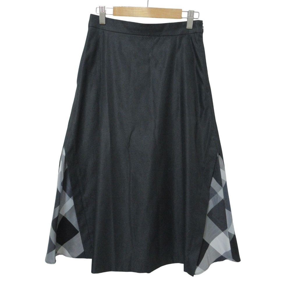 美品　BLUE LABEL CRESTBRIDGE フレアスカート ワンピース 美品 24SS BLUE LABEL CRESTBRIDGE ブルーレーベルクレスト