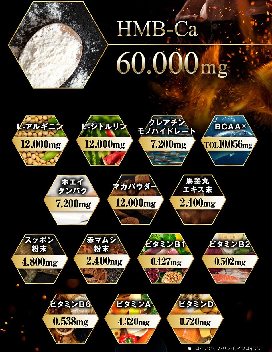 1年分!4袋セット ストロングHMB