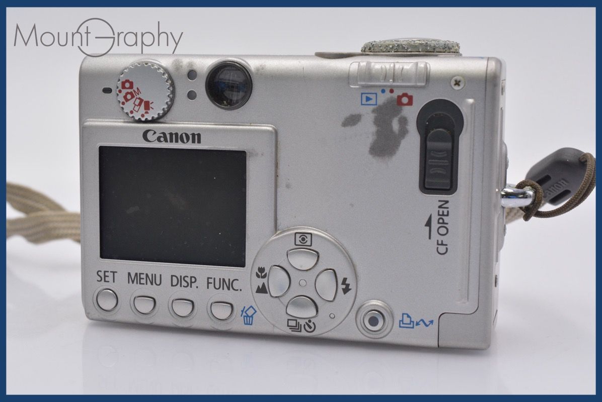 ☆ジャンク特価☆ キヤノン Canon IXY DIGITAL 500 3x 元箱