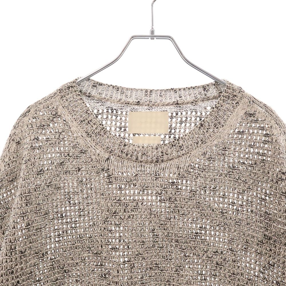 YOKE (ヨーク) 24SS MESH KNITTED CREWNECK SWEATER メッシュニット  