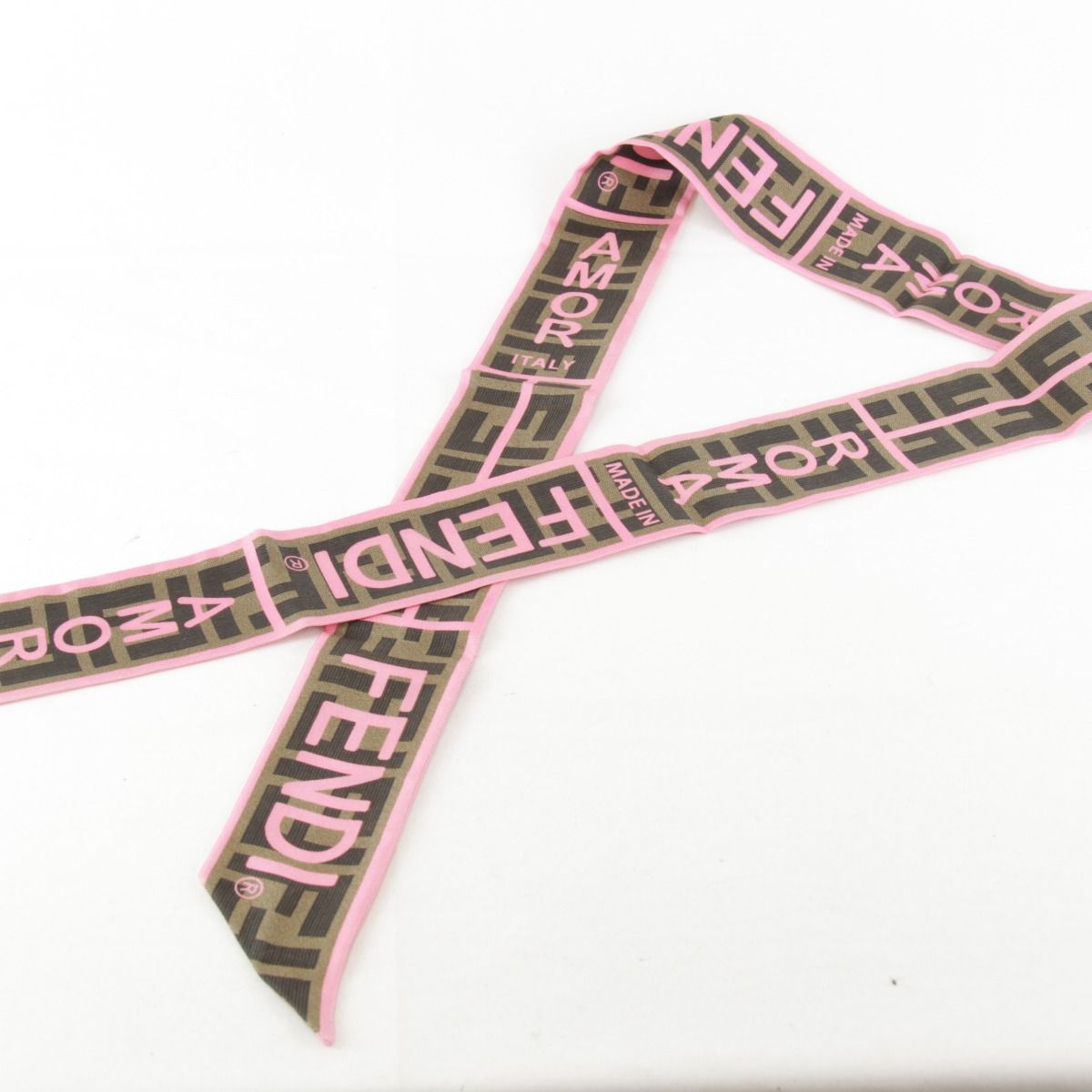 美品『USED』FENDI【フェンディ】 ラッピー ツイリー スカーフ